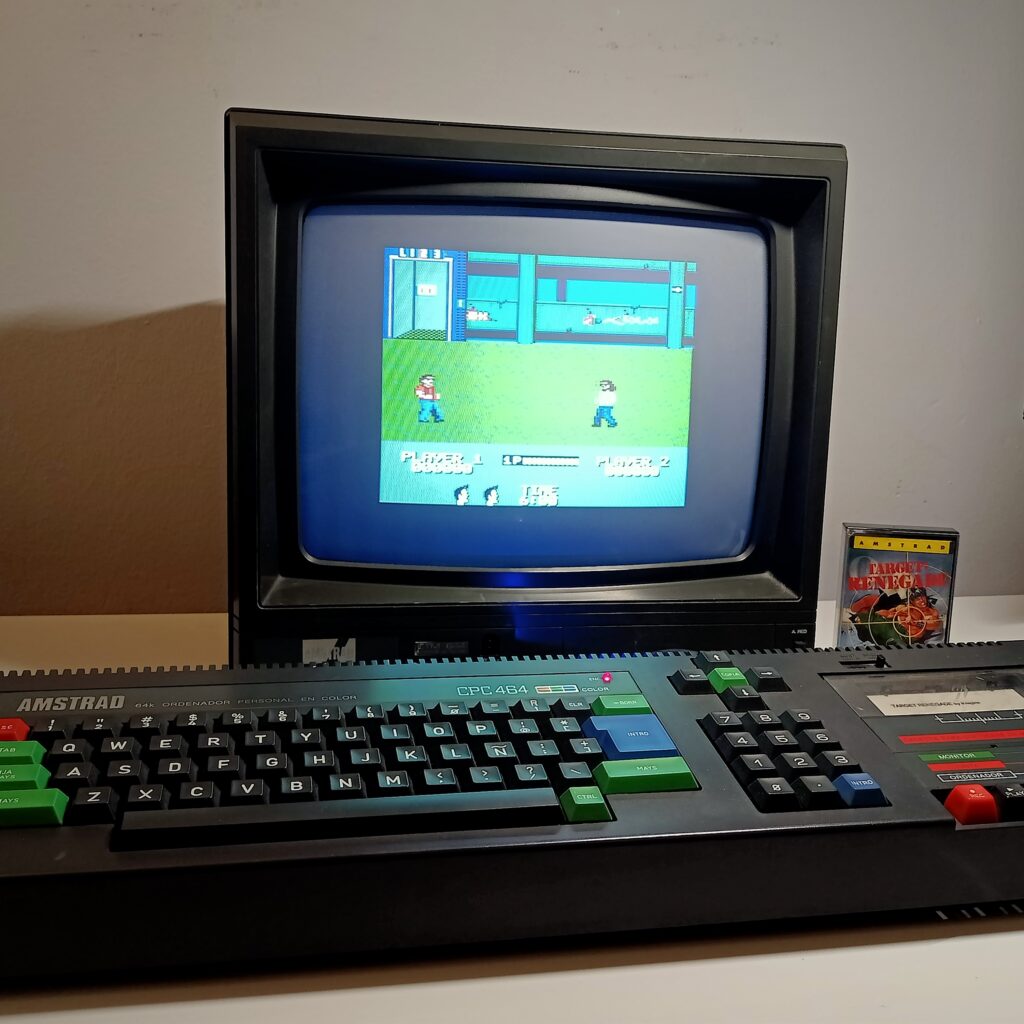 Amstrad cpc 464 con monitor color