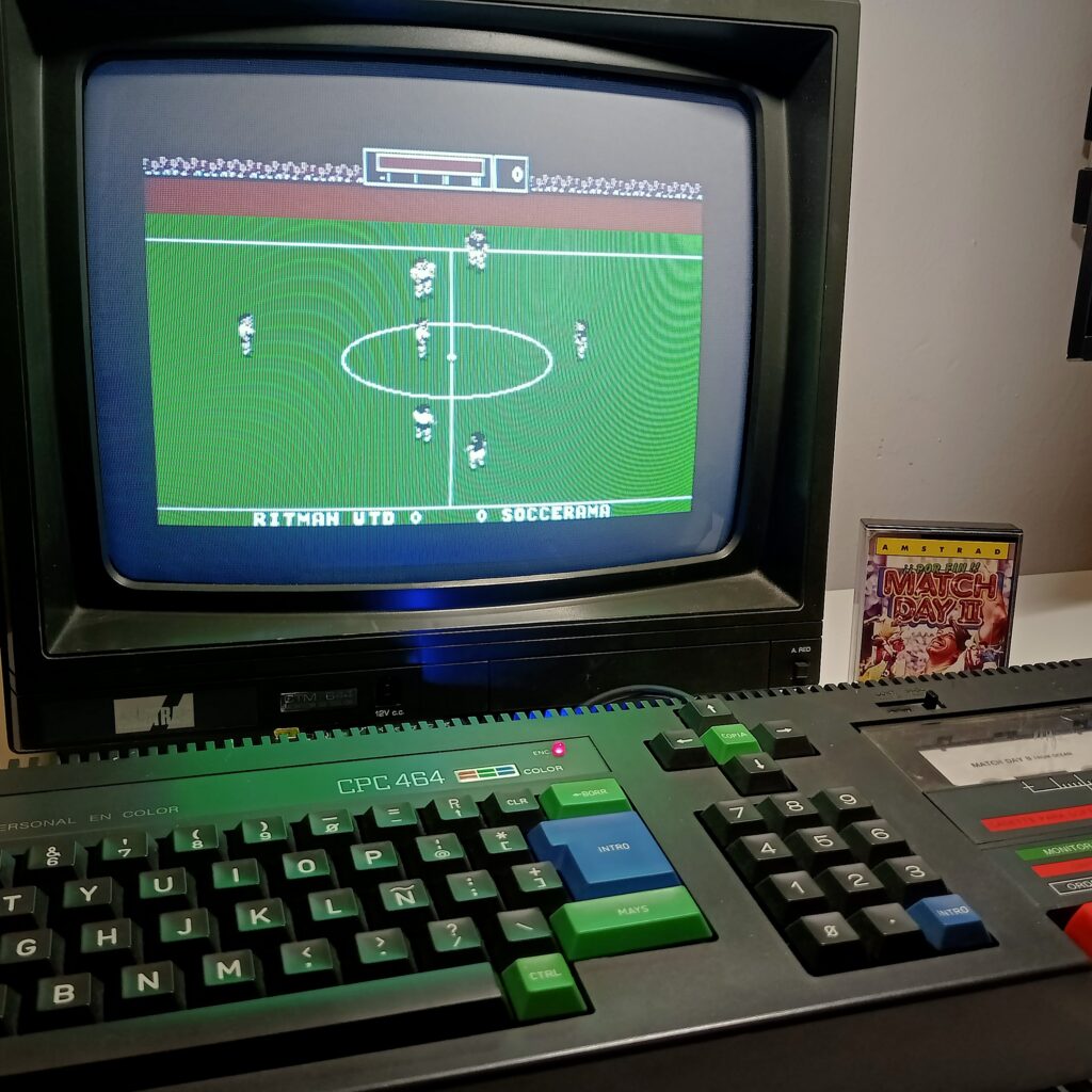 Amstrad con Matchday2