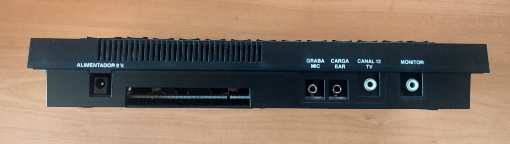 ZX Spectrum Czerweny vista trasera