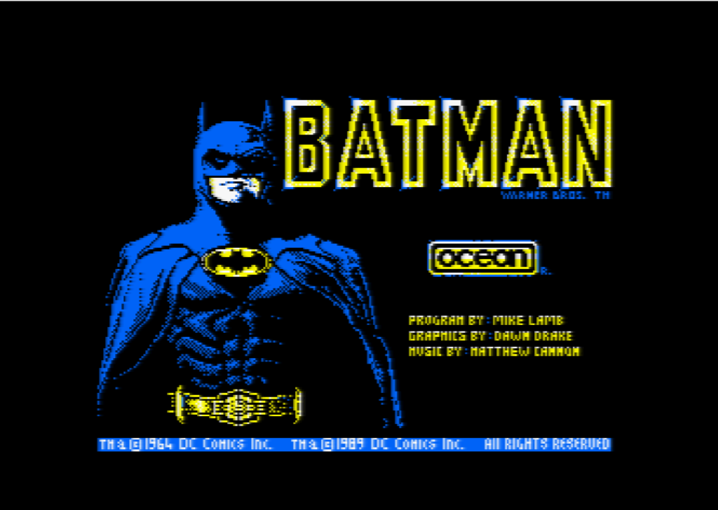 batman loading screen