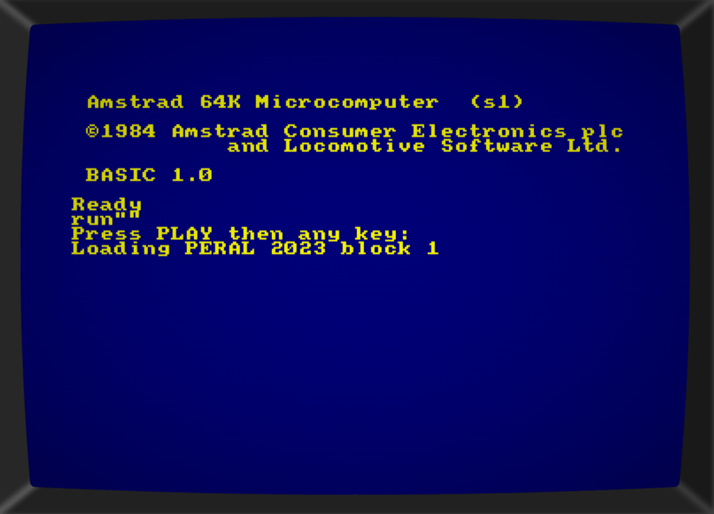pantalla basic amstrad