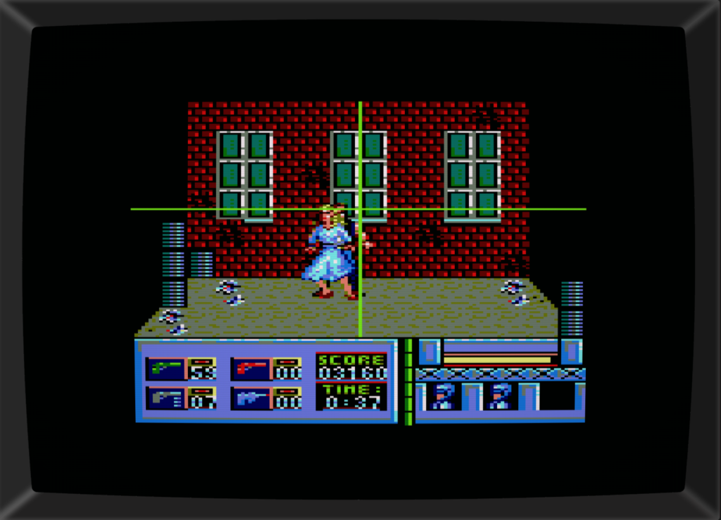 robocop amstrad cross shot