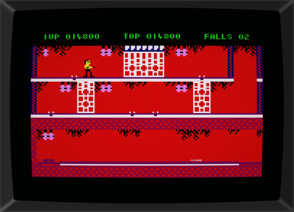 bruce lee amstrad red screen