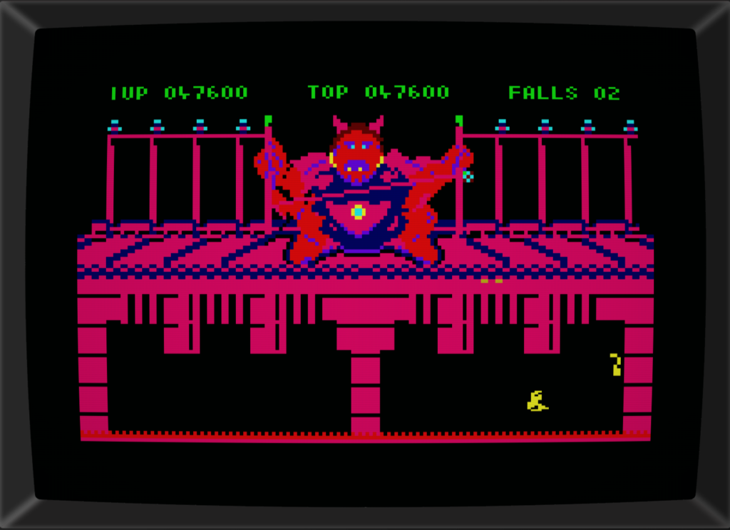 bruce lee amstrad gameplay final boss