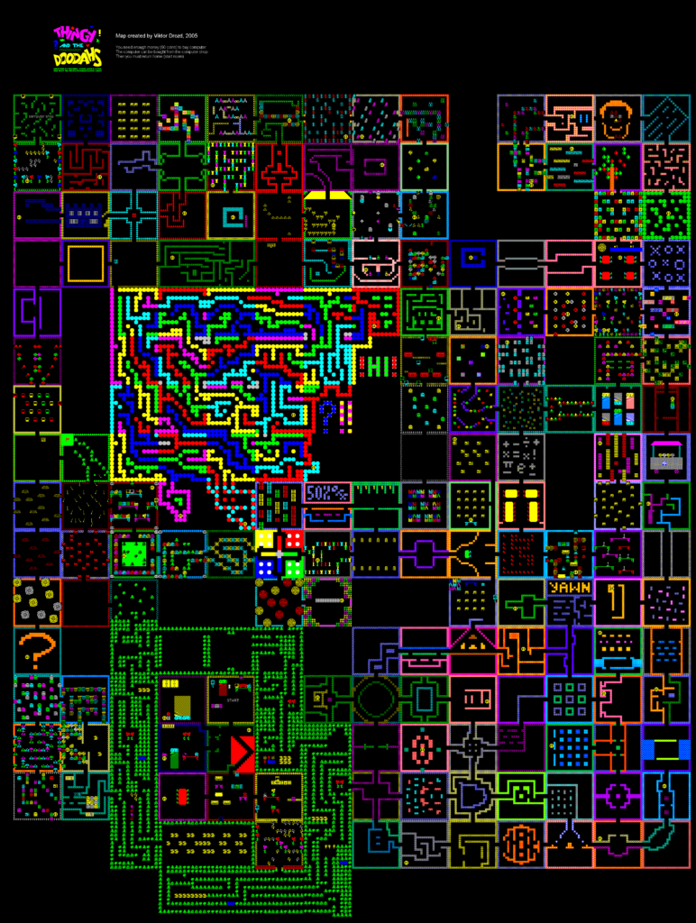 Thingy and the doodahs maps